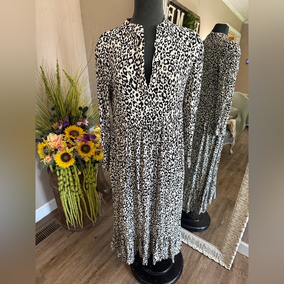 Mare Mare x Anthropologie • Lynda Leopard Print Maxi - Picture 9 of 12